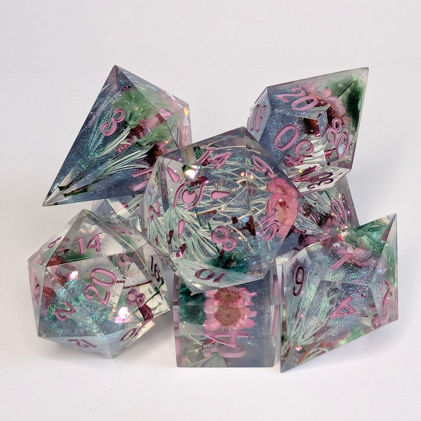 Dawn Slumber - 8 Piece Polyhedral set
