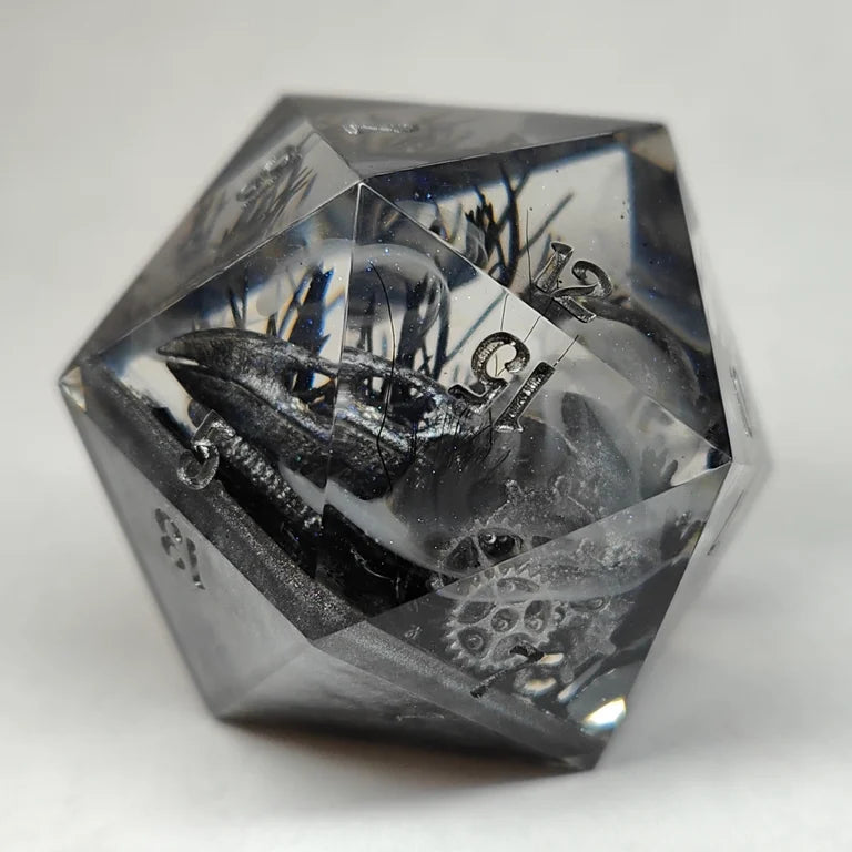 Darkness There and Nothing More Goth Edition - 40mm D20 Chonk