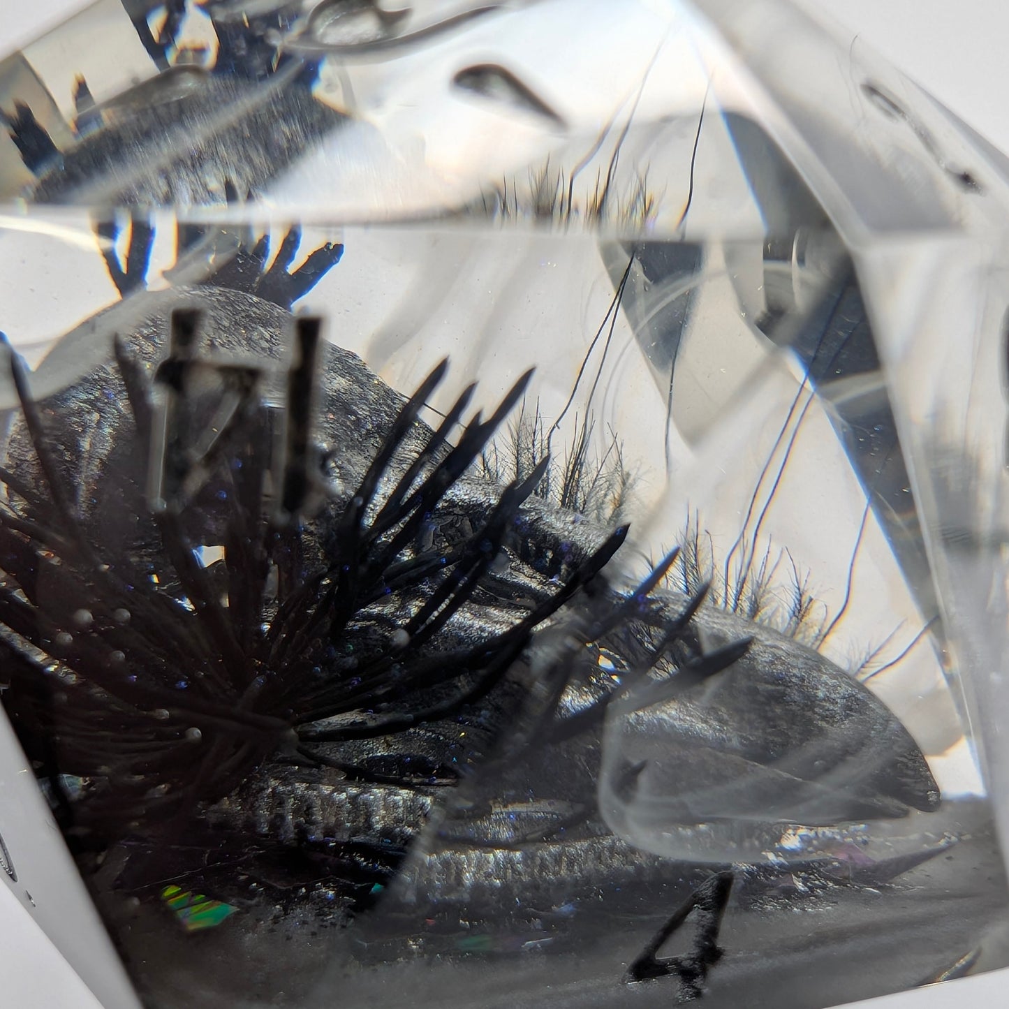 Darkness There and Nothing More Goth Edition - 40mm D20 Chonk