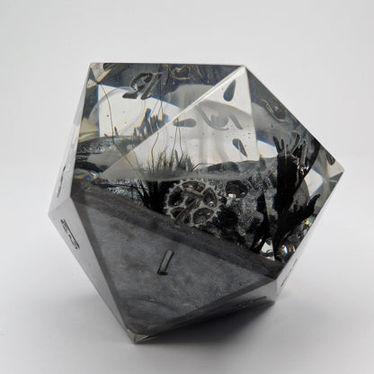 Darkness There and Nothing More Goth Edition - 40mm D20 Chonk