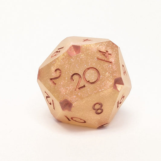 Gold - Travelling D20 25mm Chonk