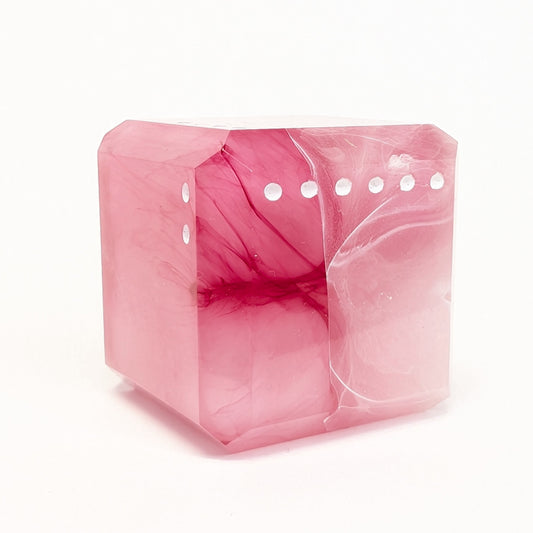 Candy floss - 40mm D6 Chonk