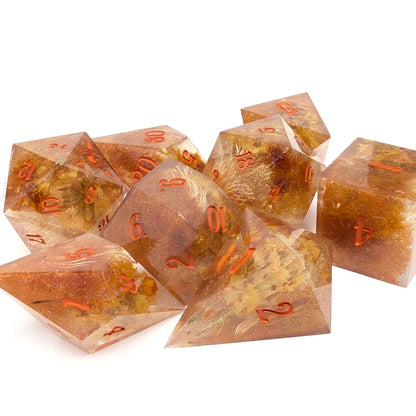 Slow Burn - Oversized 8 Piece Polyhedral set