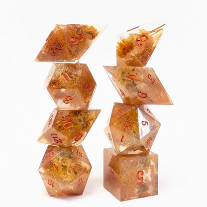 Slow Burn - Oversized 8 Piece Polyhedral set