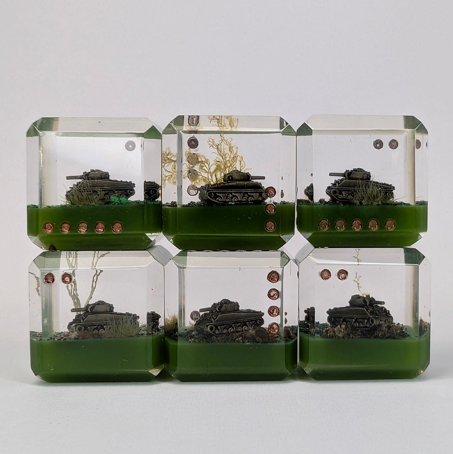 WW2 20mm D6's - Single D6 Pip