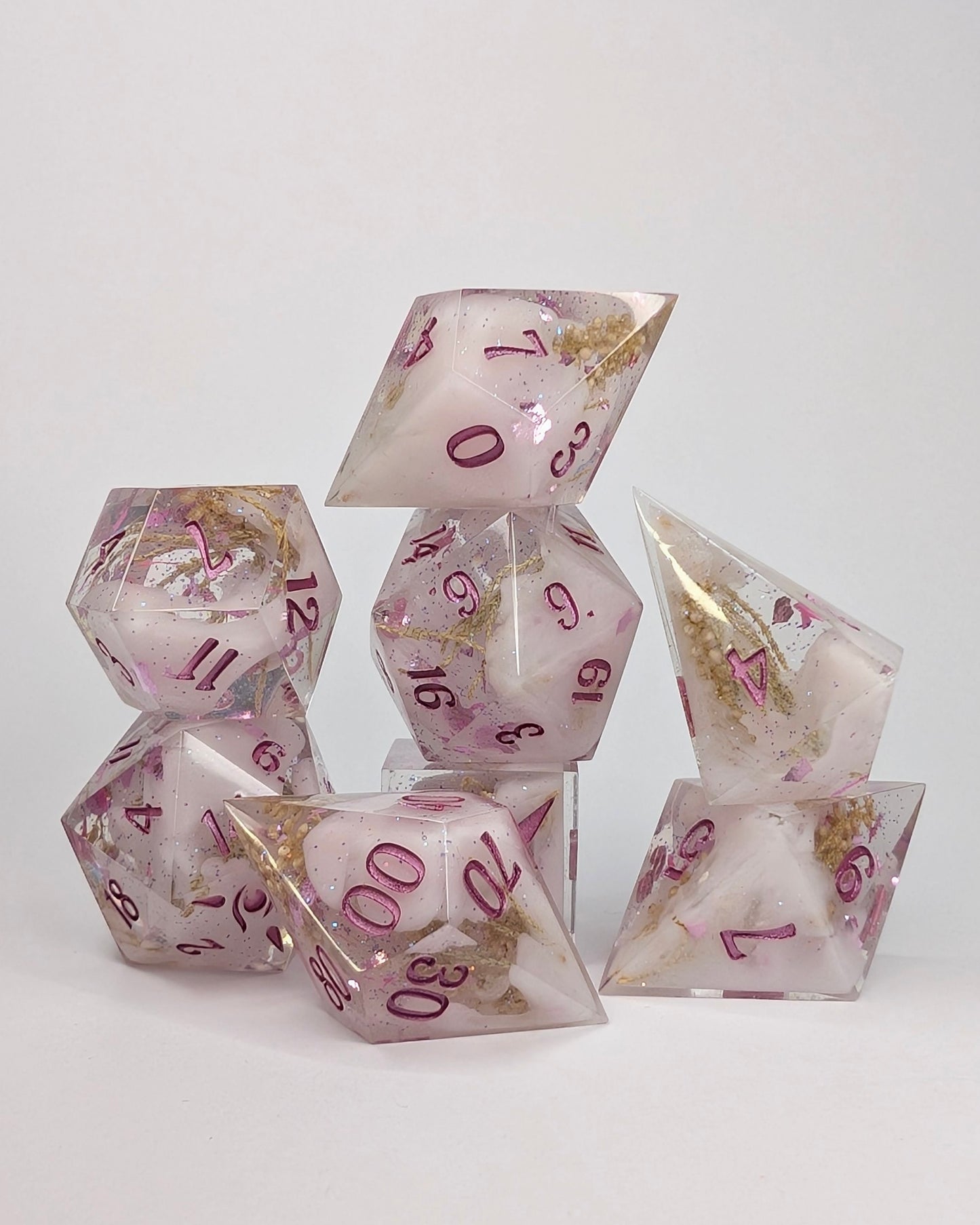 China Rose - 8 Piece Polyhedral set