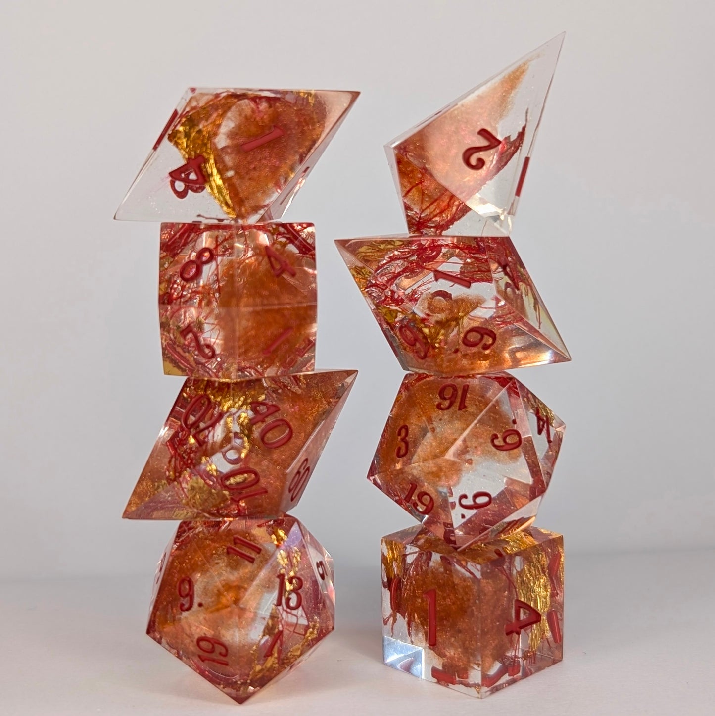 Forged In Fire - 8 Piece Polyhedral Set