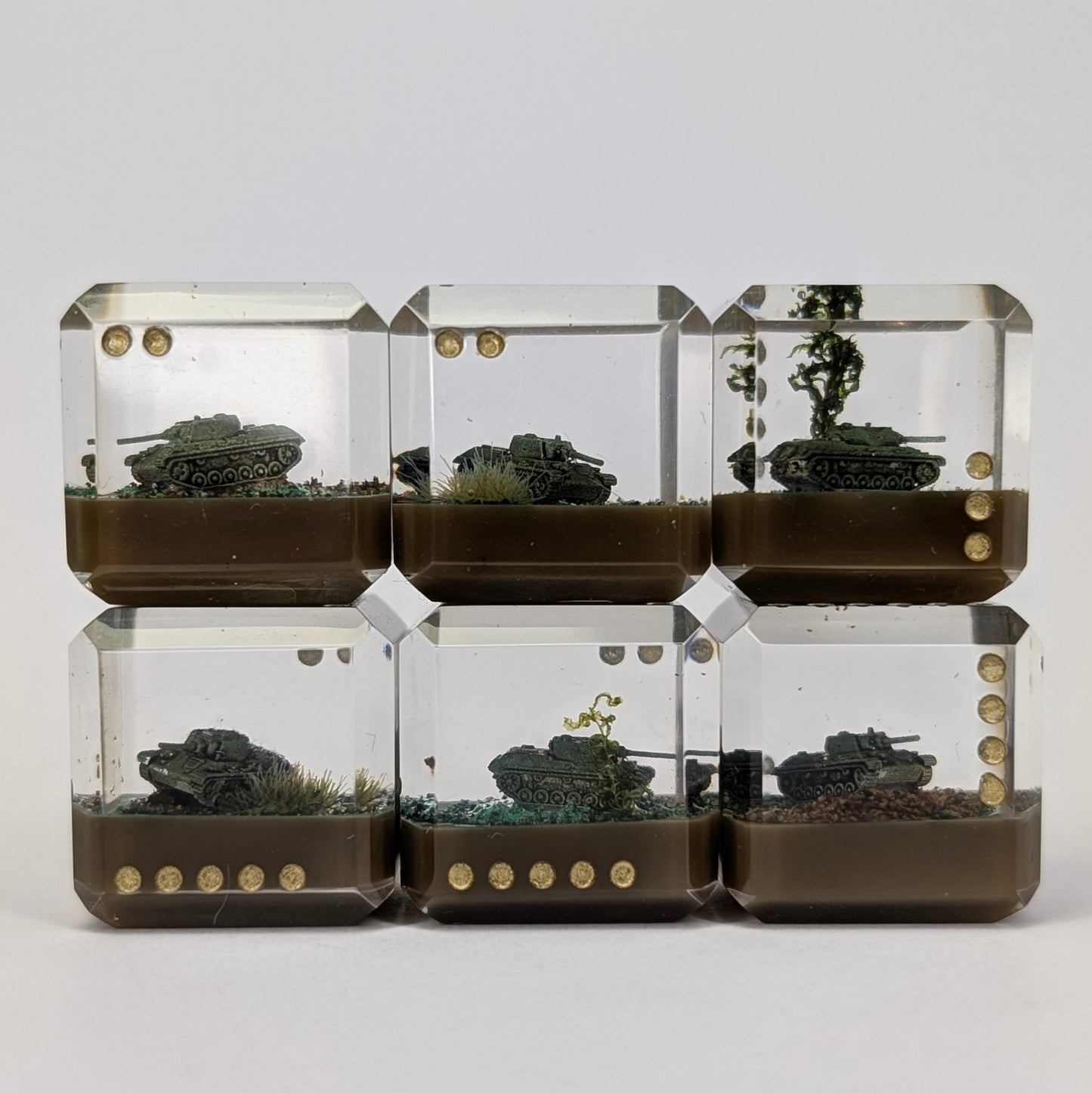 WW2 20mm D6's - Single D6 Pip