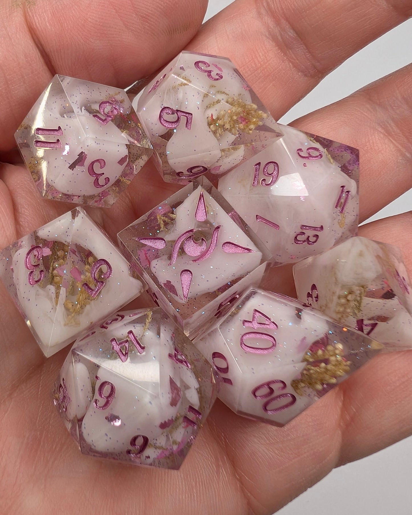 China Rose - 8 Piece Polyhedral set