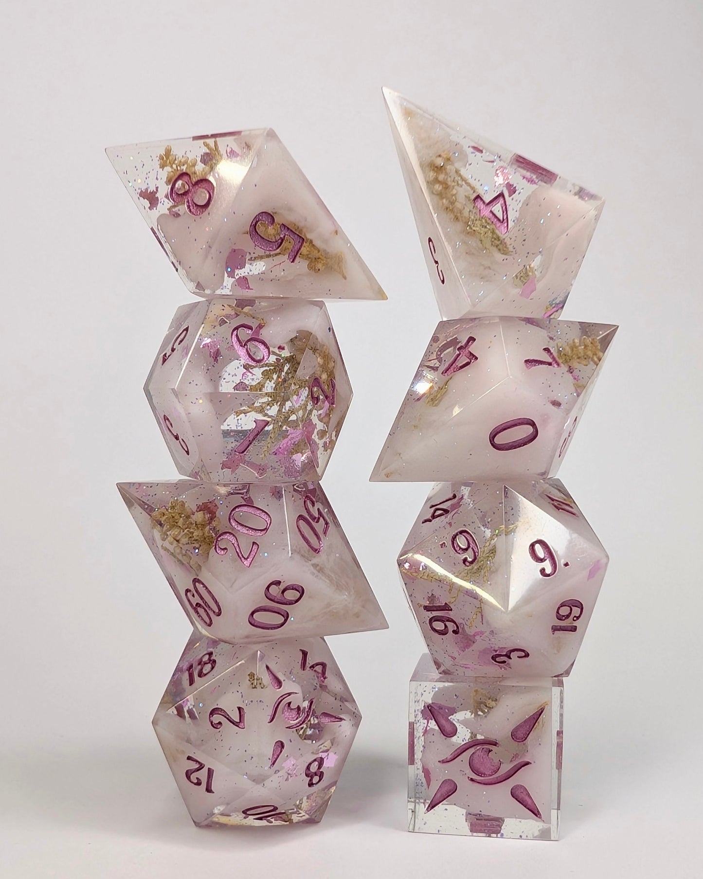 China Rose - 8 Piece Polyhedral set
