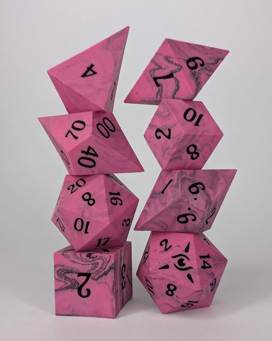 Girl Crush - 8 Piece Polyhedral set