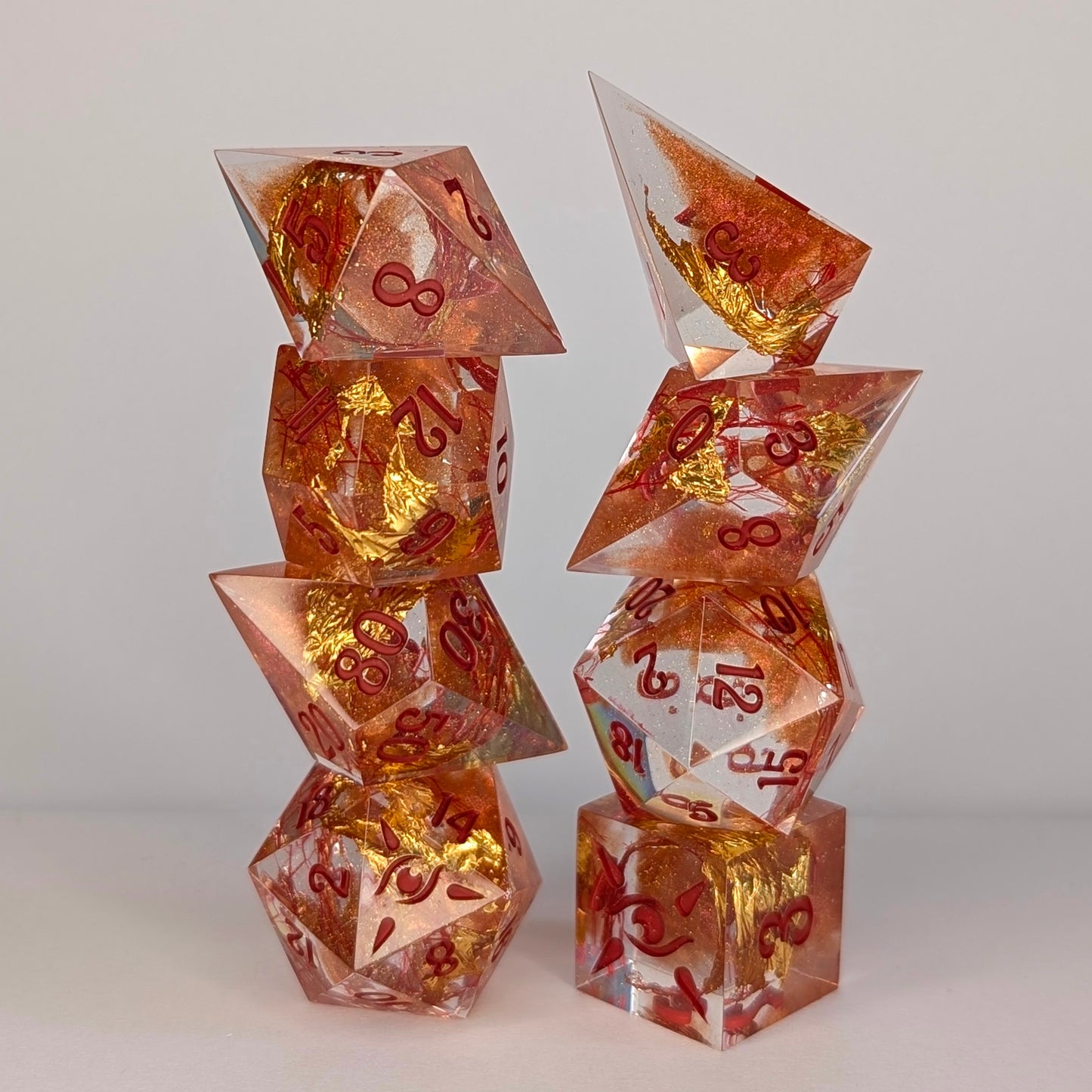 Forged In Fire - 8 Piece Polyhedral Set