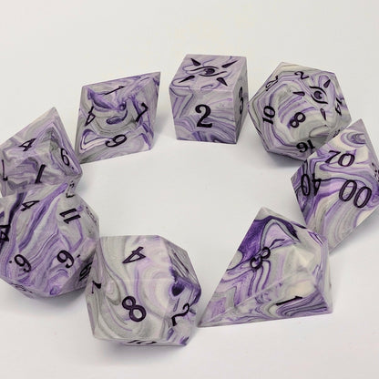 Darkened Soul - 8 Piece Polyhedral set