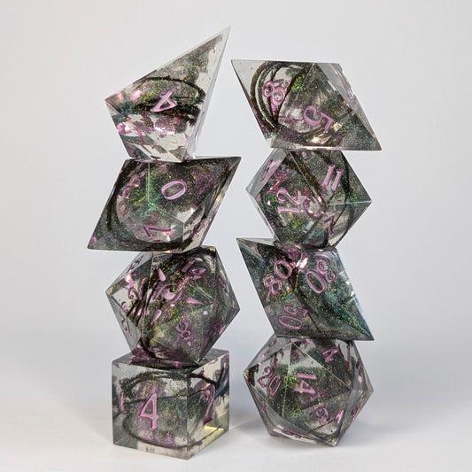 I'd Like For You And I To Go Romancing - 8 Piece Polyhedral set